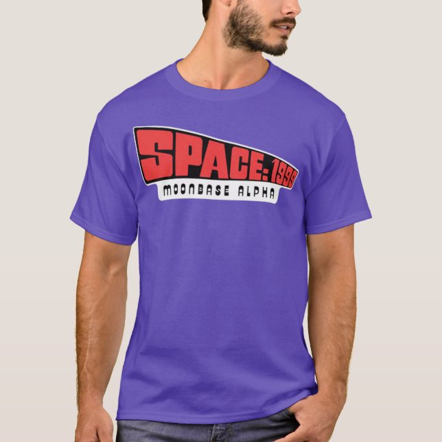 Camiseta Espaço Alfa da Base das Luas de 1999 (Frente)