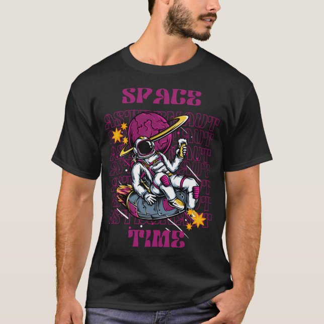 Camiseta Espaço Astronauta (Frente)