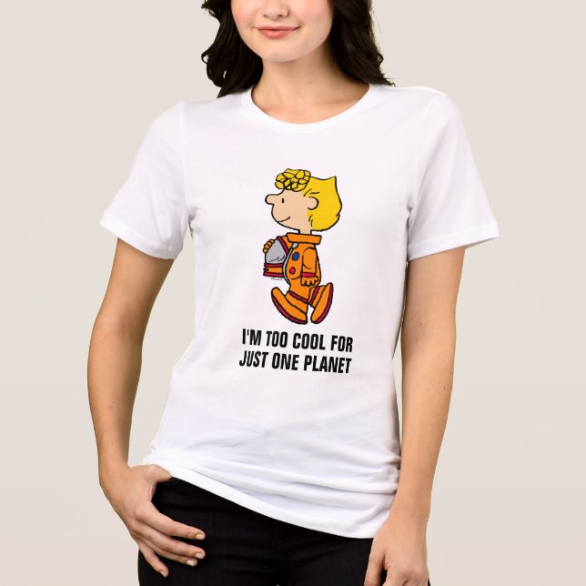 Camiseta ESPAÇO | Astronauta de Sally Brown (Frente)