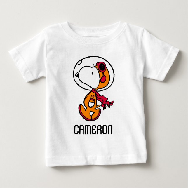 Camiseta ESPAÇO | Astronauta do Snoopy (Frente)