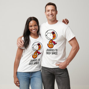 Camiseta ESPAÇO   Astronauta do Snoopy