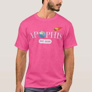 Camiseta Espaço Astronômico Apophis 2029