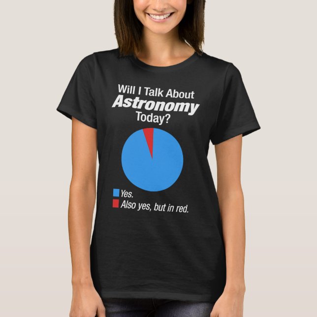 Camiseta Espaço Astronômico Obcecado (Frente)
