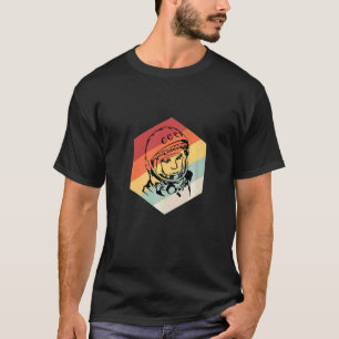 Camiseta Espaço Ccp Gagarin Cosmonaut Retro Vintage