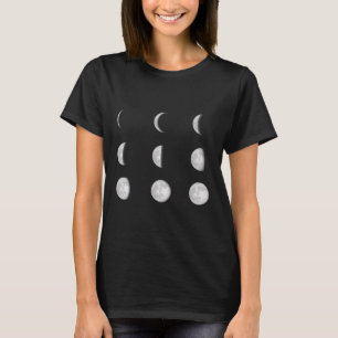 CAMISETA ESPAÇO DE FASES DE LUA