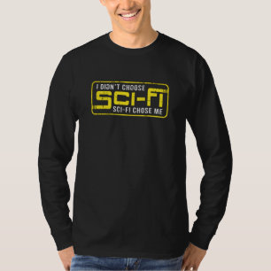 Camiseta Espaço de Ficção Científica Ufo Alienígena Ficha E