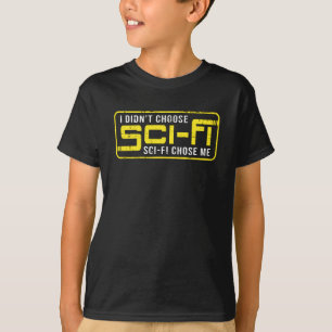 Camiseta Espaço de Ficção Científica Ufo Alienígena Ficha E