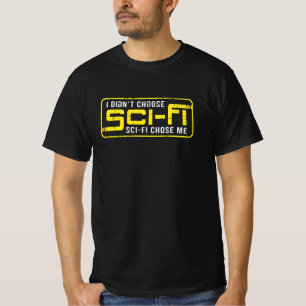 Camiseta Espaço de Ficção Científica Ufo Alienígena Ficha E