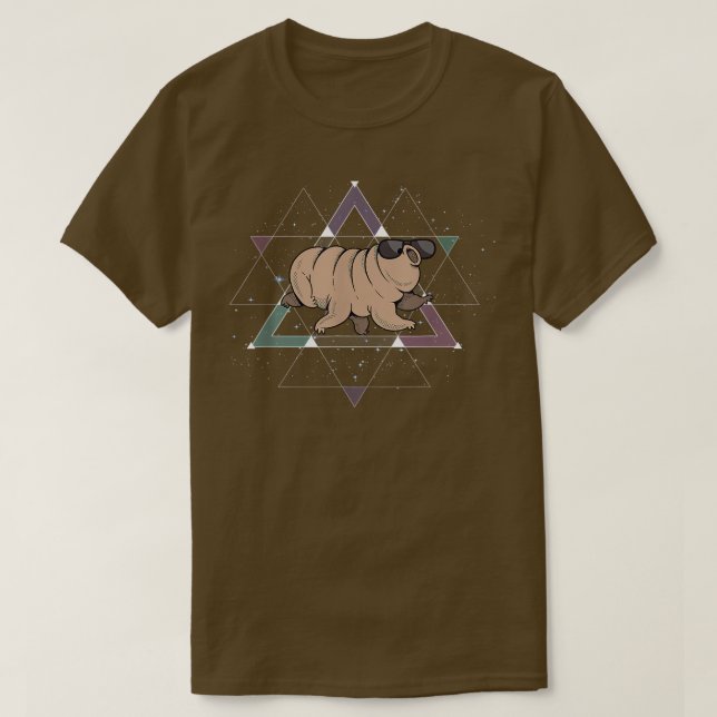 Camiseta Espaço de Tardigrado - Urso de Água do Lover Micro (Frente do Design)