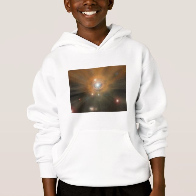 Camiseta Espaço Dentro Do Capuz (Frente)