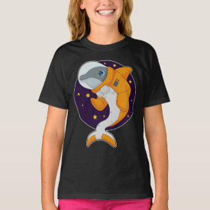 Camiseta Espaço do Astronauta do Golfinho