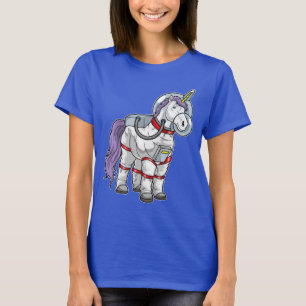 Camiseta Espaço do Astronauta do Unicórnio