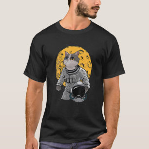 Camiseta Espaço do Gato no Astronauta