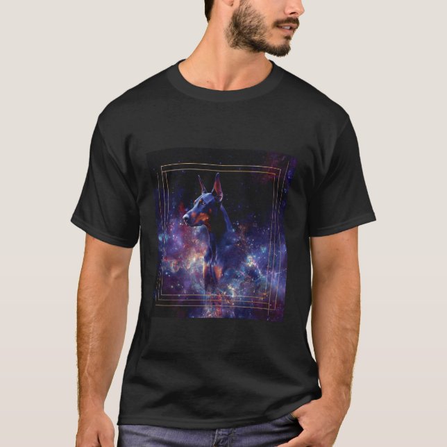 Camiseta Espaço Dobermann (Frente)