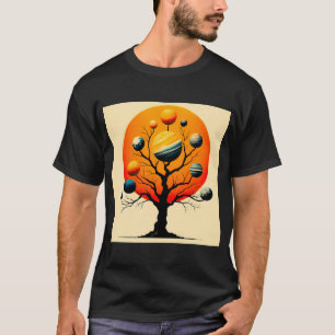 Camiseta Espaço e a natureza Mística #1