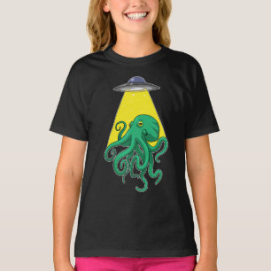 Camiseta Espaço Espacial do Octopus