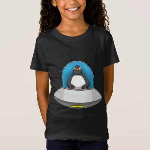 Camiseta Espaço Espacial do Pinguim