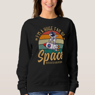 Camiseta Espaço Eu sou um grande fã de espaço tanto externo