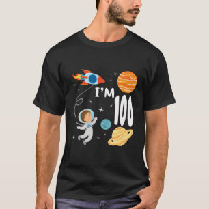 Camiseta Espaço Exterior 100º Planetas Astronautas de Astro