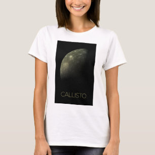 Camiseta Espaço Exterior, Cosmos, Sistema Solar, Callisto d