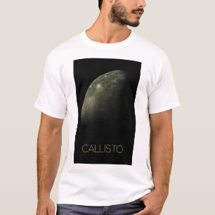 Camiseta Espaço Exterior, Cosmos, Sistema Solar, Callisto d
