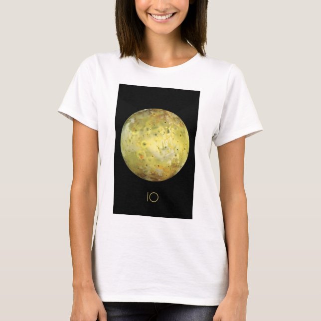 Camiseta Espaço Exterior, Cosmos, Sistema Solar, E/S da Lua (Frente)