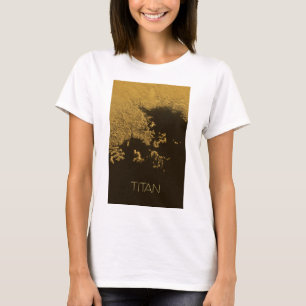 Camiseta Espaço Exterior, Cosmos, Sistema Solar, Lua Titã