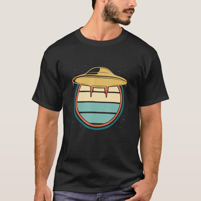 Camiseta Espaço Exterior Do Objeto Voador Não Identificado  (Frente)