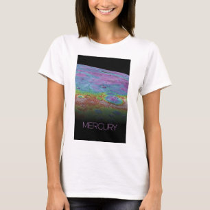 Camiseta Espaço Exterior, Galáxia, Sistema Solar, Mercúrio 