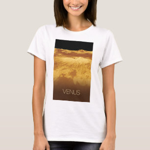 Camiseta Espaço Exterior, Galáxia, Sistema Solar, Vênus Pla