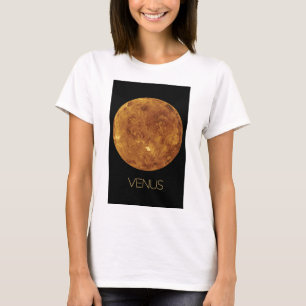 Camiseta Espaço Exterior, Galáxia, Sistema Solar, Vênus Pla