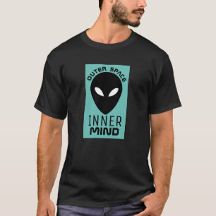 Camiseta Espaço Exterior na Mente, Alienígena Extraterrestr