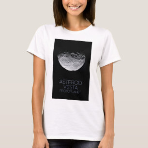 Camiseta Espaço Exterior, Sistema Solar, Cintura Asteroide,