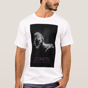 Camiseta Espaço Exterior, Sistema Solar, Cosmos, Cometas, 6