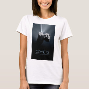 Camiseta Espaço Exterior, Sistema Solar, Cosmos, Cometas, 6