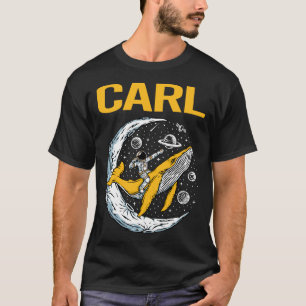 Camiseta Espaço Feliz - Nome Carl