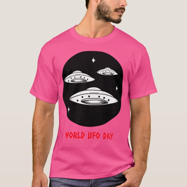 Camiseta Espaço Final L I Amo Espaço L Mundo Ufo Dia L X Ar (Frente)
