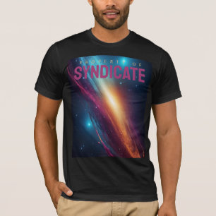 Camiseta Espaço Galáxia Cósmica Abstrata Vibrante