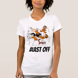 Camiseta ESPAÇO Jogo amendoim no espaço