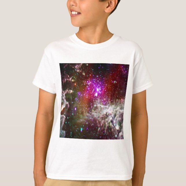 Camiseta Espaço - Nebula Pacman (Frente)