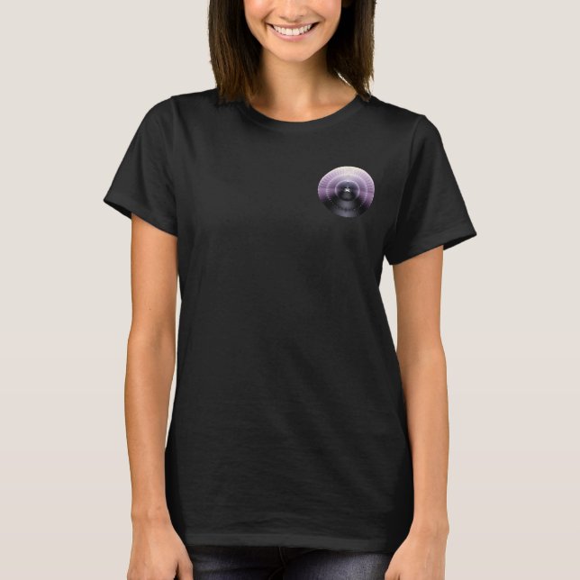 Camiseta Espaço Roxo (Frente)