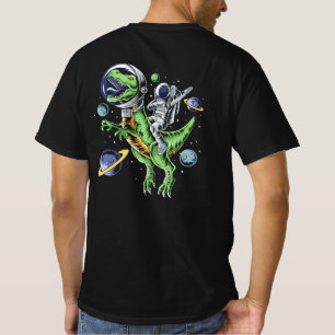 Camiseta Espaço T-Rex Astro do Dinossauro Astrado do Astro