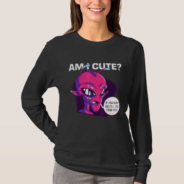 Camiseta Espaço Ufo Abdução de Alienígenas (Frente)