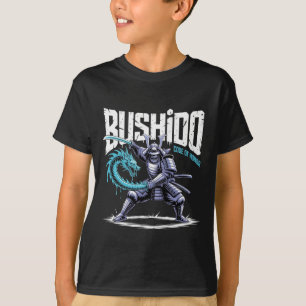 Camiseta Espada de Dragão Samurai Bushido Gráfica