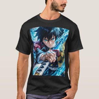 Camiseta Espada de manga de anime