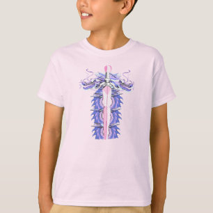Camiseta Espada Dragão Lavanda