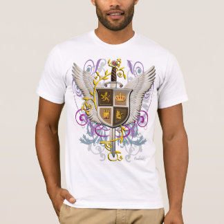 Camiseta Espada e protetor voados