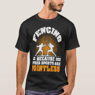 Camiseta Espada Fencer, adoro esgrimir outros esportes