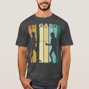Camiseta Espada Lutante Contra Espada En Garde