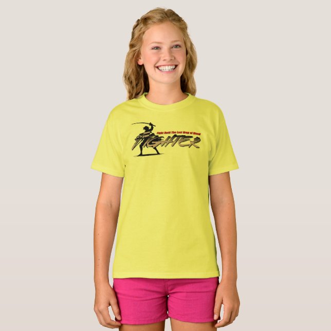 Camiseta Espadachim | Crianças (Frente Completa)